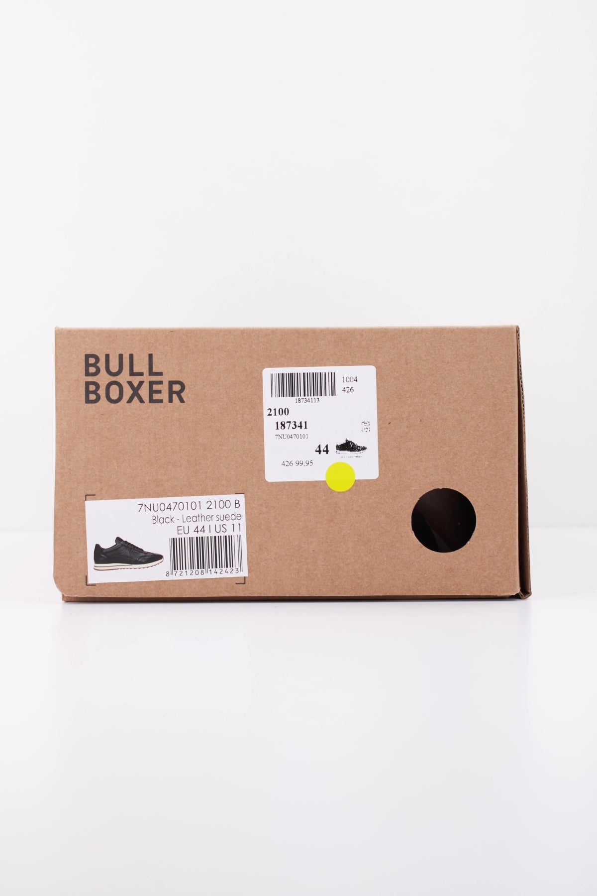 BULLBOXER LEATHER RUNNER NU en color NEGRO (6)