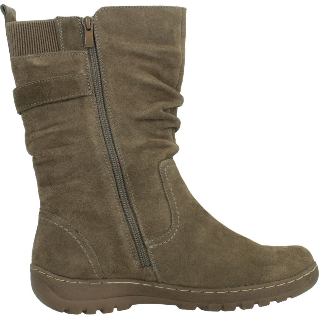CORONEL TAPIOCCA BOTA SENORA en color MARRON CLARO (4)