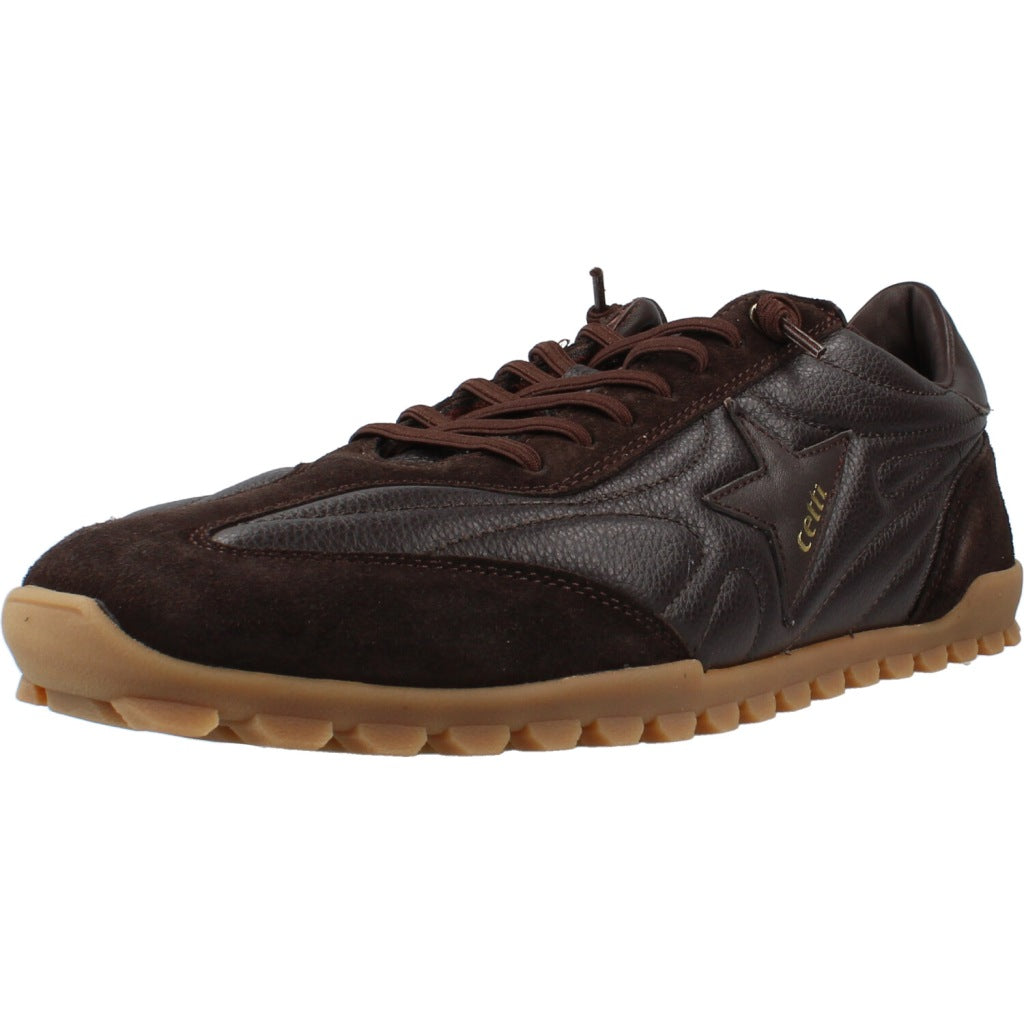 CETTI C INV DEPORTIVO ANTE NAPA en color MARRON (1)