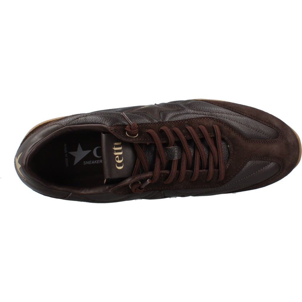 CETTI C INV DEPORTIVO ANTE NAPA en color MARRON (7)