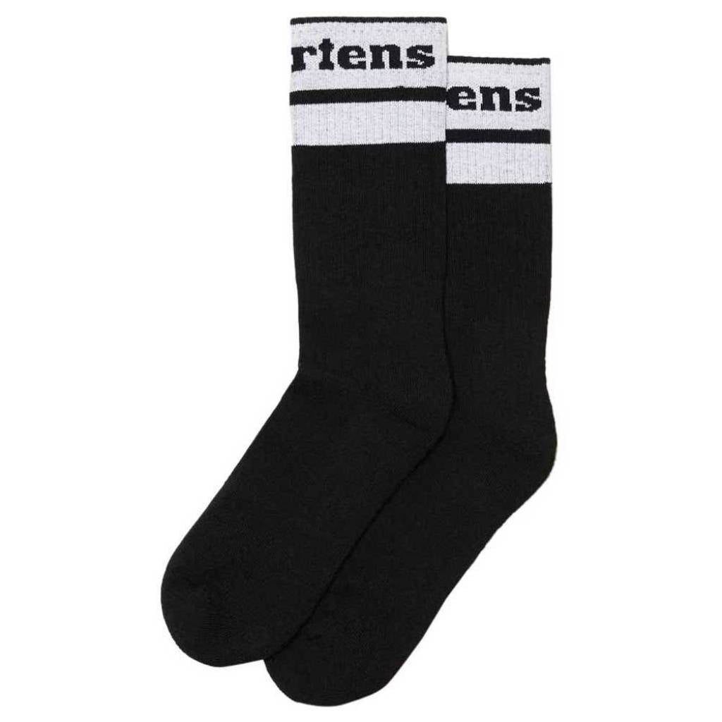 DR. MARTENS ATHLETIC LOGO SOCK en color NEGRO (2)