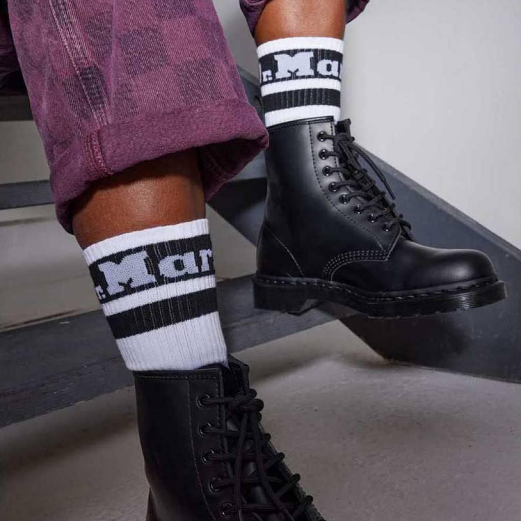 DR. MARTENS ATHLETIC LOGO SOCK en color BLANCO (4)