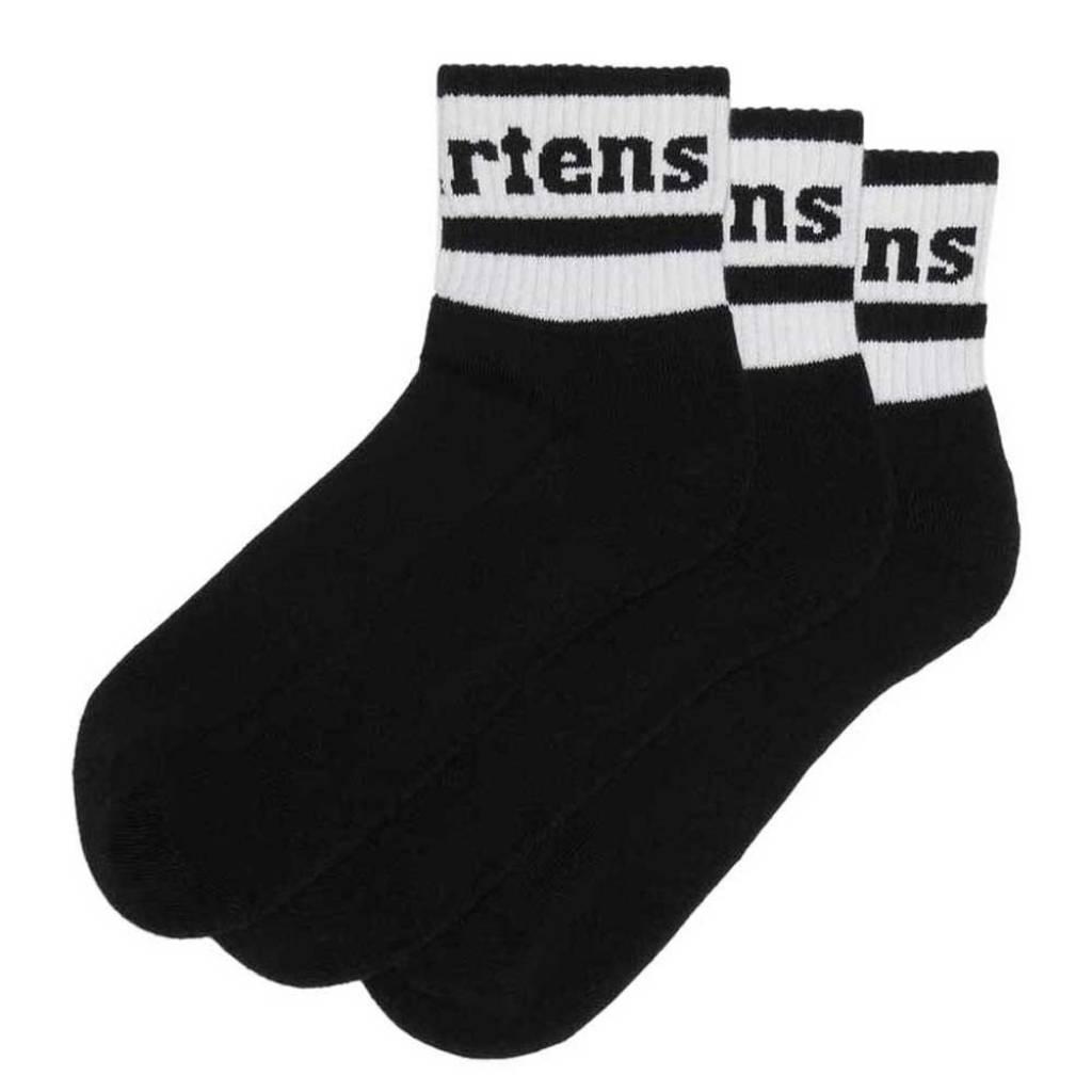 DR. MARTENS SHORT ATHLETIC PK SOCK en color NEGRO (2)