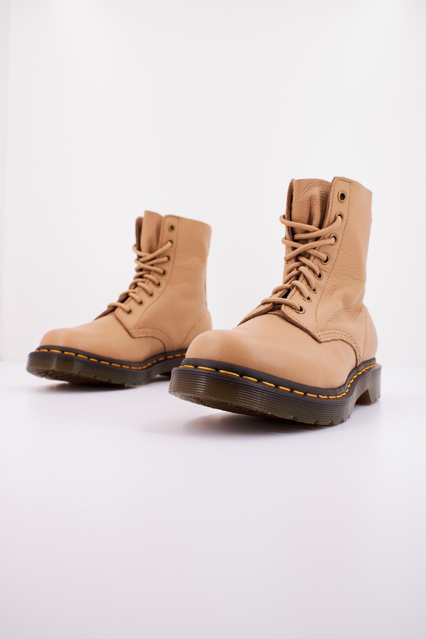 DR. MARTENS PASCAL en color MARRON CLARO (2)