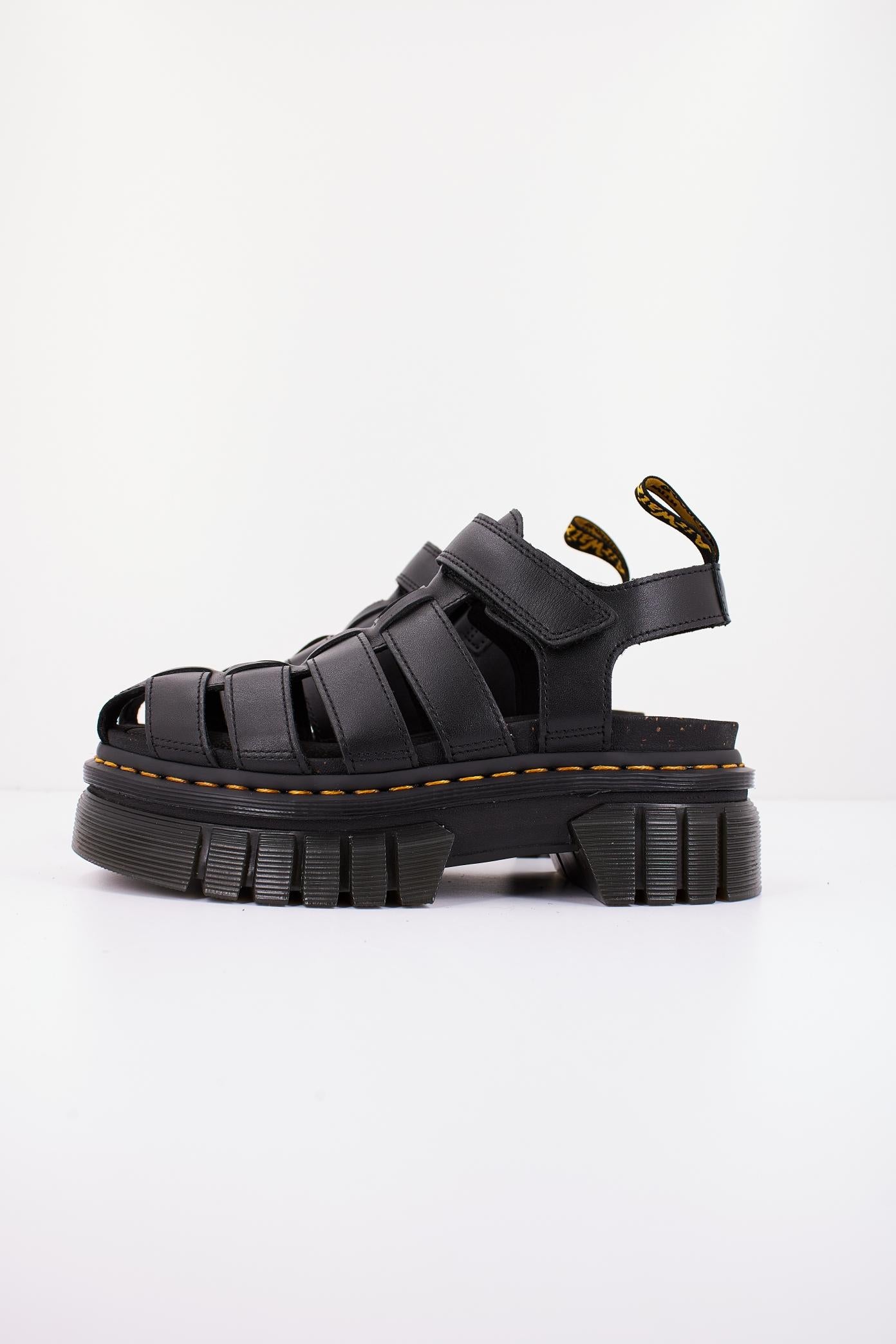 DR. MARTENS RICKI FISHERMAN en color NEGRO (1)