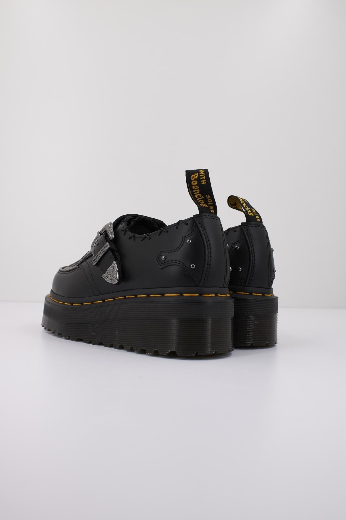 DR. MARTENS RAMSEY QUAD MONK en color NEGRO (3)