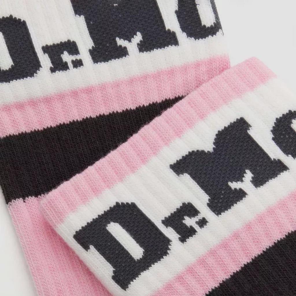 DR. MARTENS ATHLETIC LOGO SOCK en color ROSA (6)