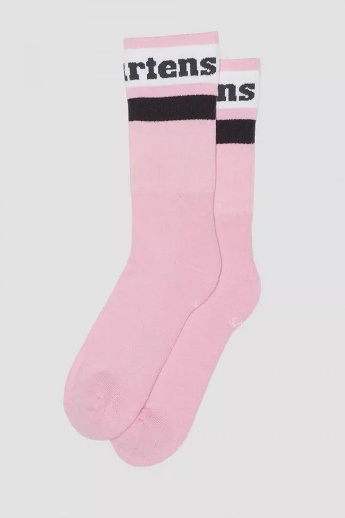 DR. MARTENS ATHLETIC LOGO SOCK en color ROSA (1)