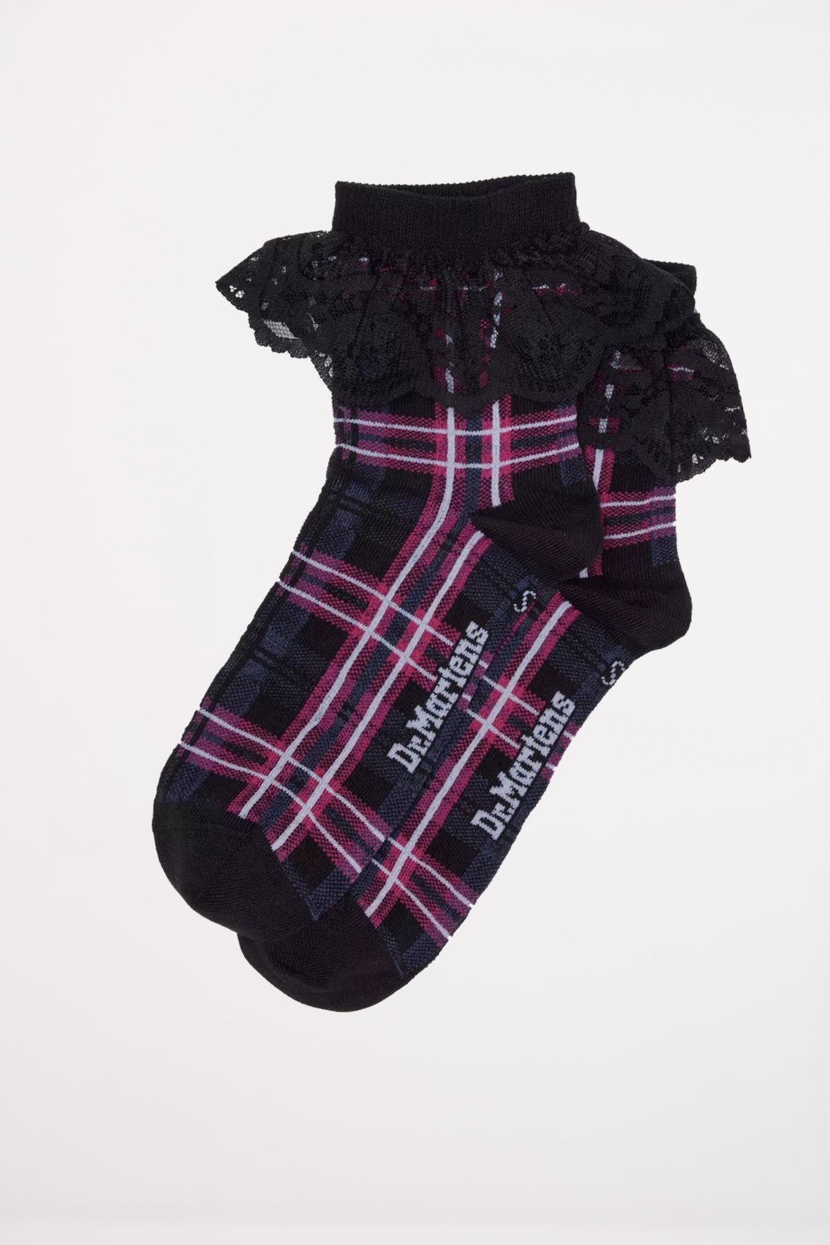 DR. MARTENS FRILL SOCK en color NEGRO  (1)