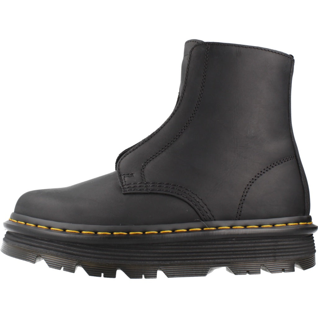 DR. MARTENS ZEBZAG LACELESS en color NEGRO (2)