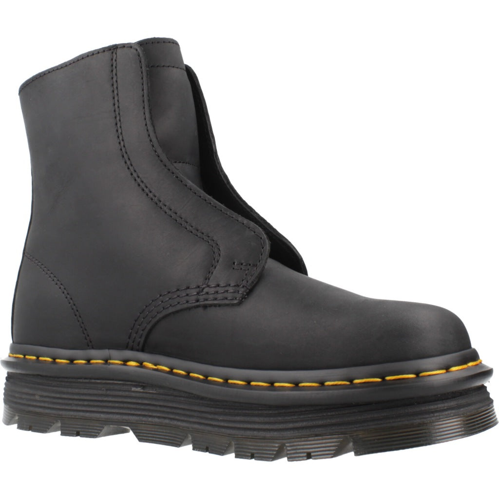 DR. MARTENS ZEBZAG LACELESS en color NEGRO (5)