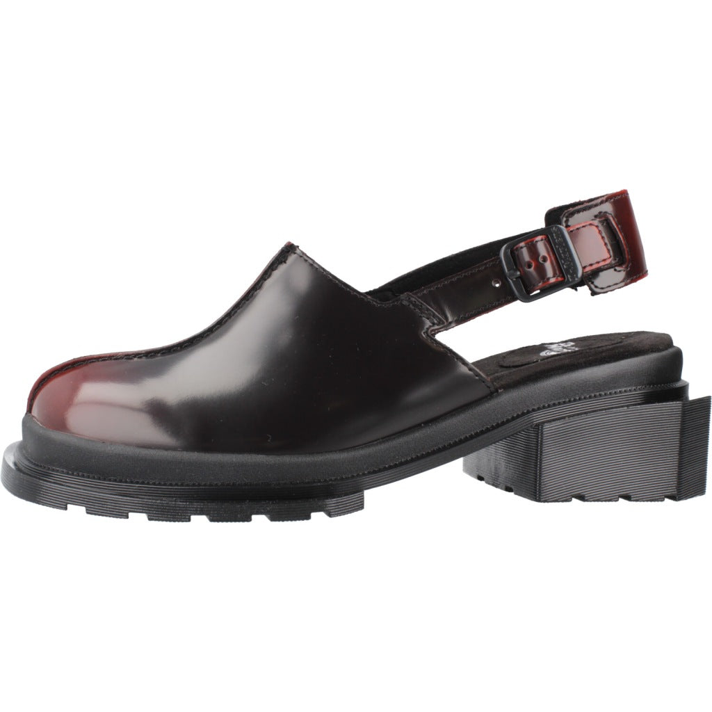 DR. MARTENS MAYBOLE MULE en color BURDEOS (2)