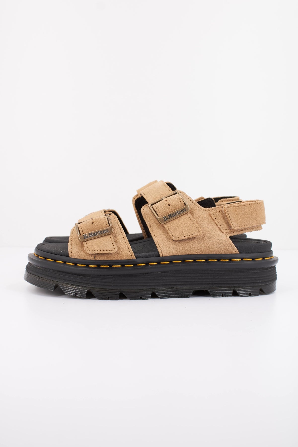 DR. MARTENS ZEBZAG SANDAL en color MARRON (1)