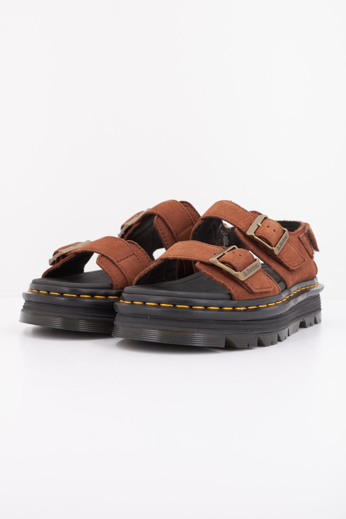 DR. MARTENS ZEBZAG SANDAL en color MARRON (2)