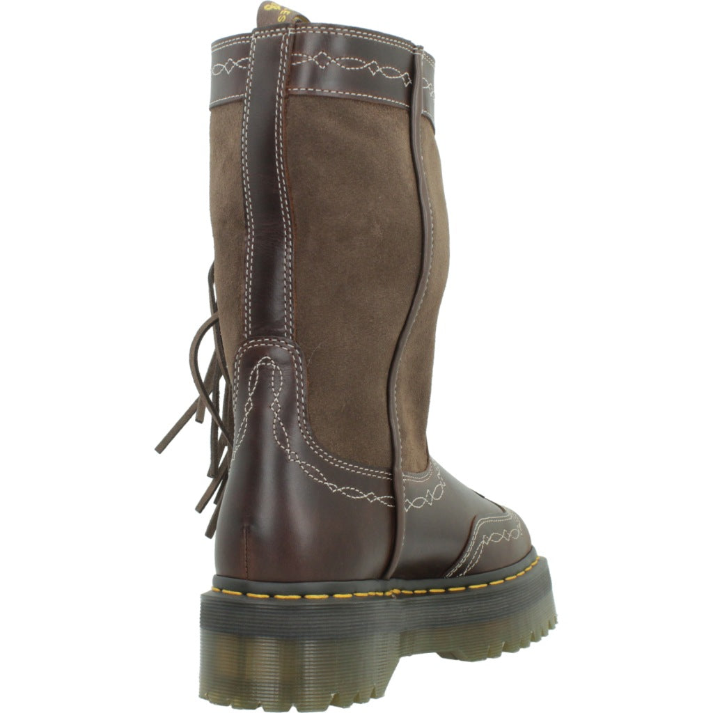 DR. MARTENS QUAD MID DR en color MARRON (3)
