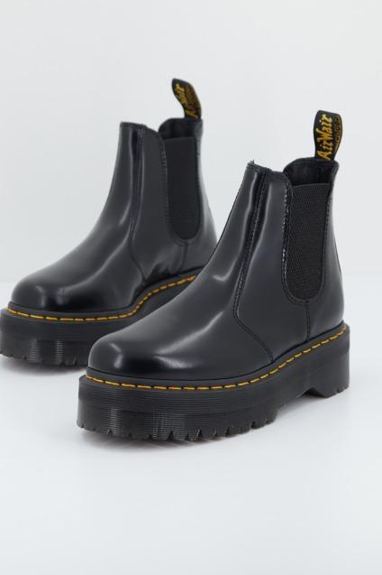 DR. MARTENS PLATAFORMA QUAD DE PIEL SMOOTH en color NEGRO (2)