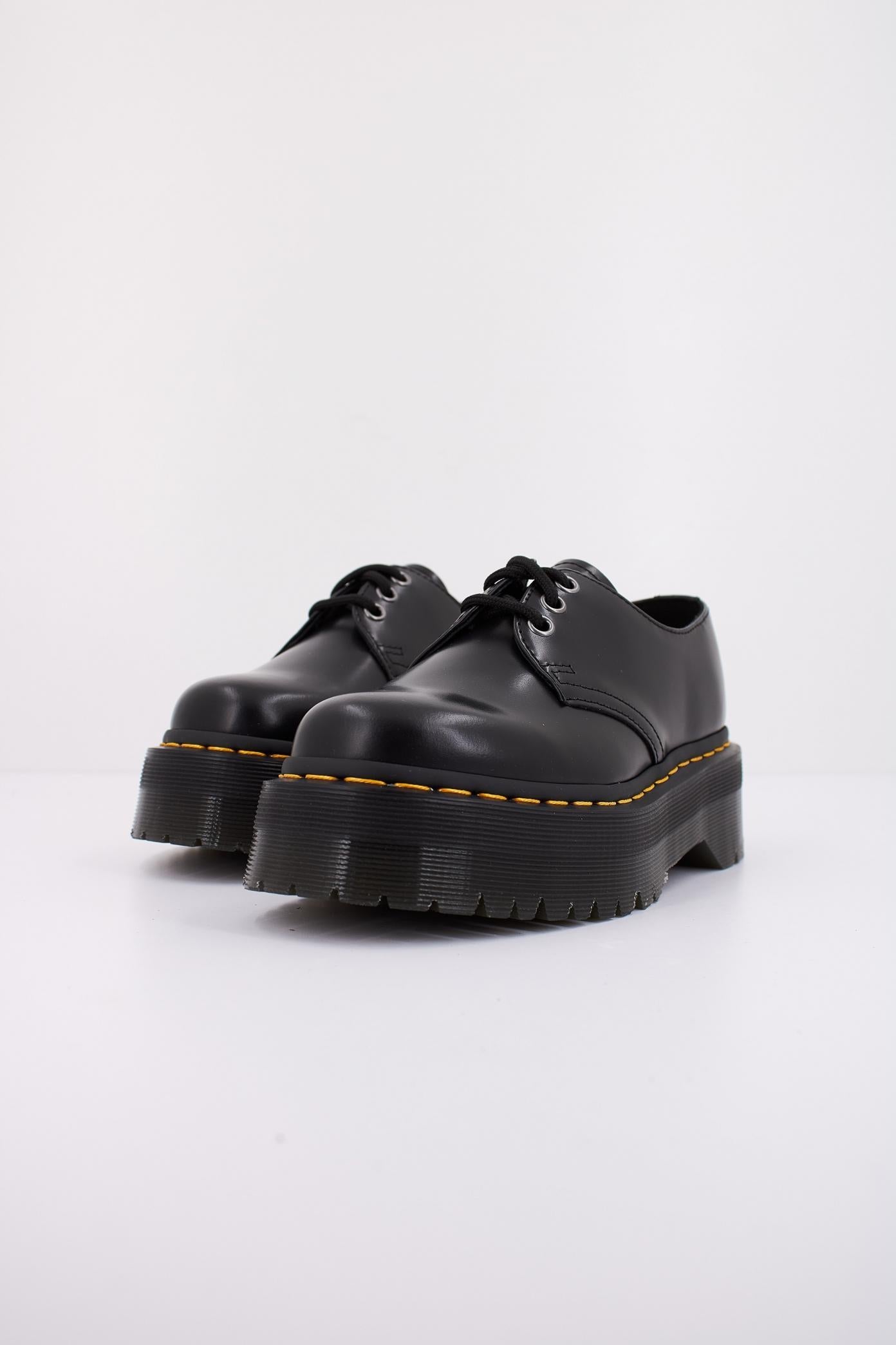 DR. MARTENS PLATAFORMA QUAD DE PIEL SMOOTH en color NEGRO (2)