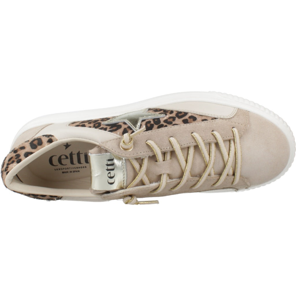 CETTI DEPORTIVA CORDONES en color ANIMAL PRINT (7)