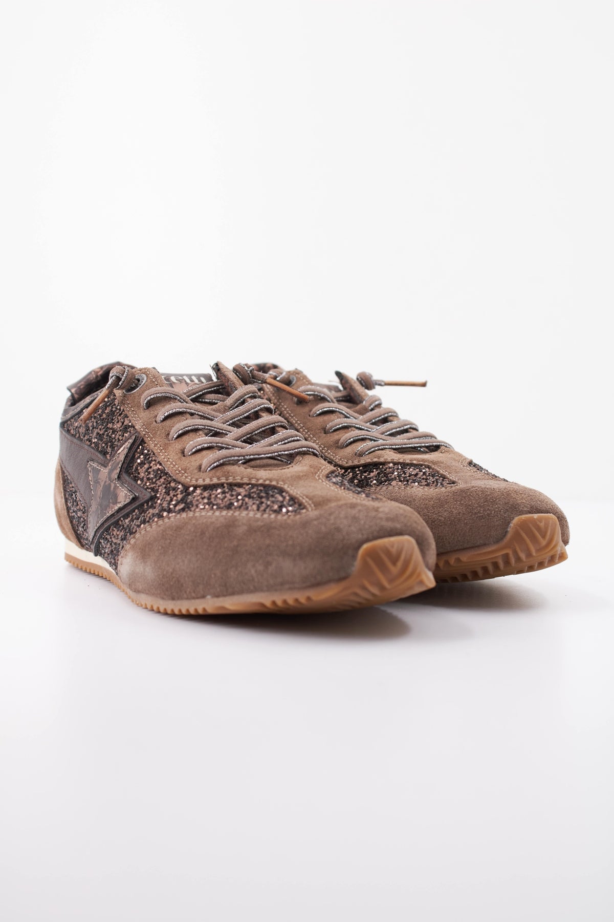 CETTI CSRA INV DEPORTIVO ANTE GLITT en color MARRON CLARO (2)