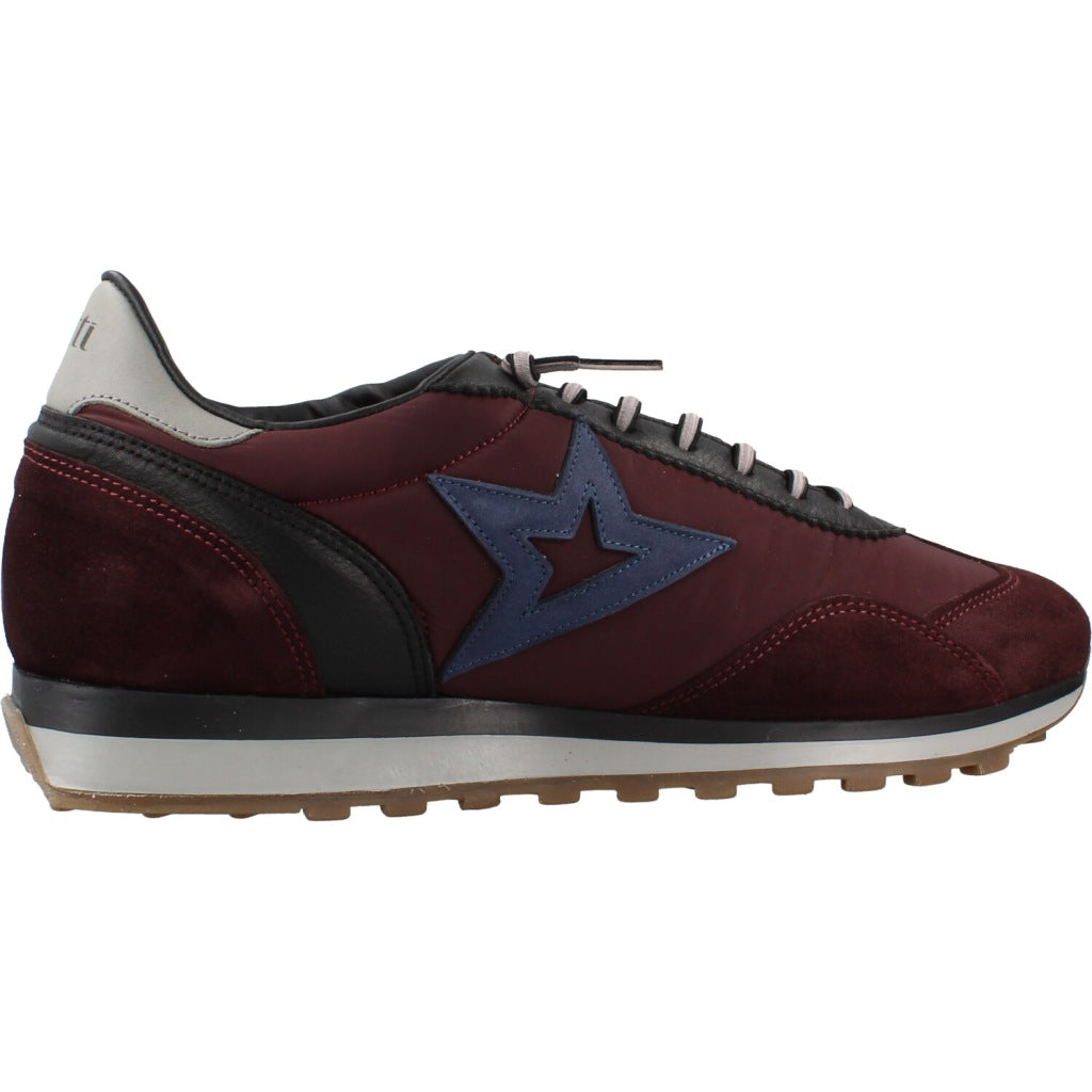 CETTI C INV DEPORTIVO ANTE MESH en color BURDEOS (4)