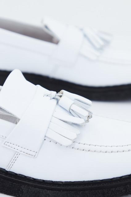 FRED PERRY GEORGE COX TASSEL LOAF en color BLANCO (3)