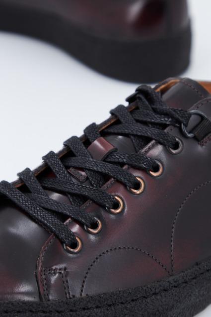 FRED PERRY GEORGE COX CREEPER en color BURDEOS (4)