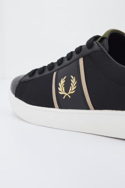 FRED PERRY SPENCER MESH/LEATHE en color NEGRO (3)