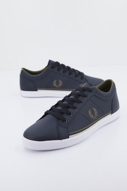 FRED PERRY BASELINE PERF LTHR en color AZUL (1)