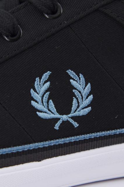 FRED PERRY BASELINE TWILL en color NEGRO (4)