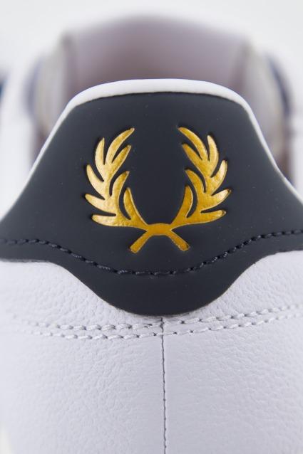 FRED PERRY LEATHER/BRANDED en color BLANCO (4)