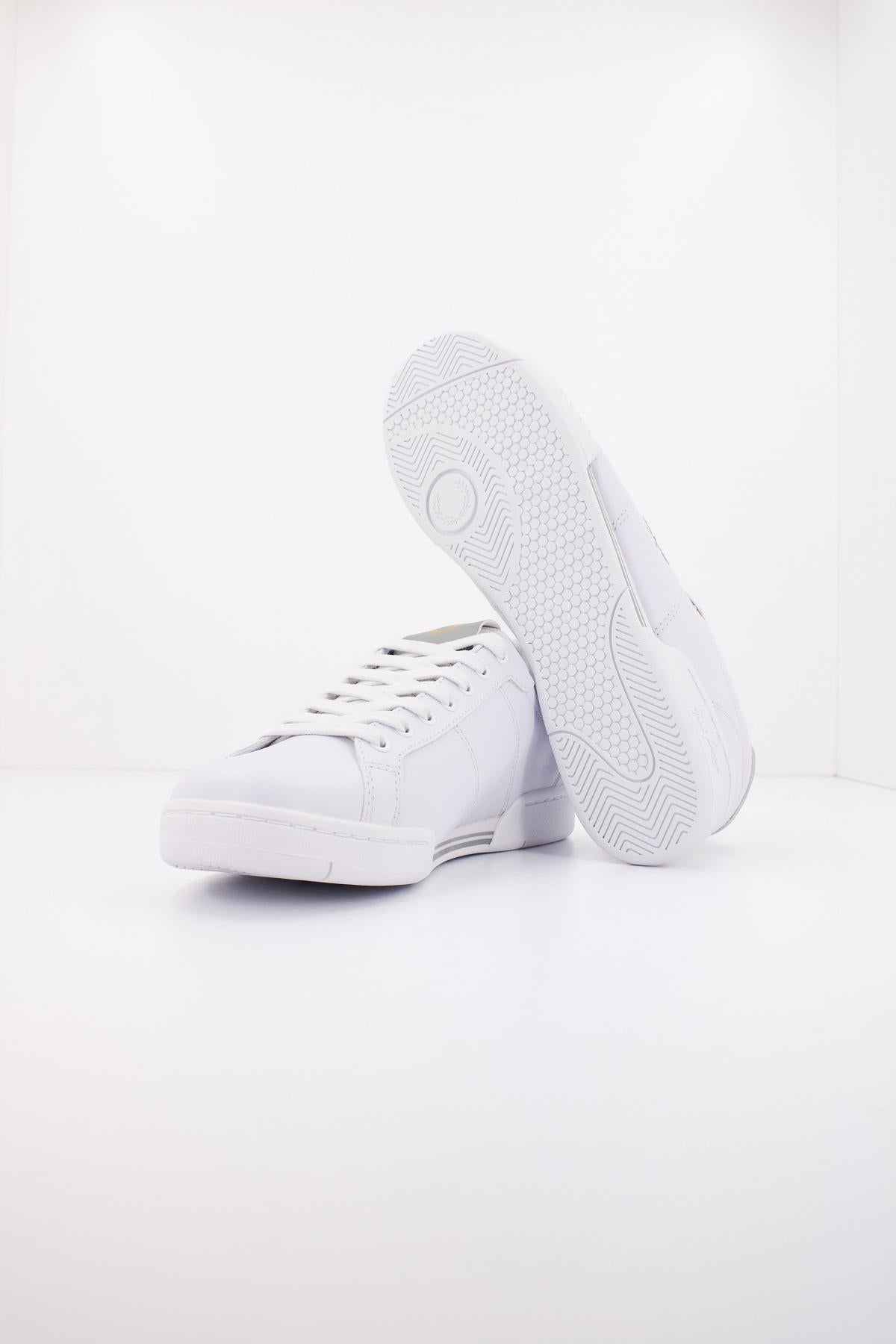 FRED PERRY B LEATHER en color BLANCO (4)