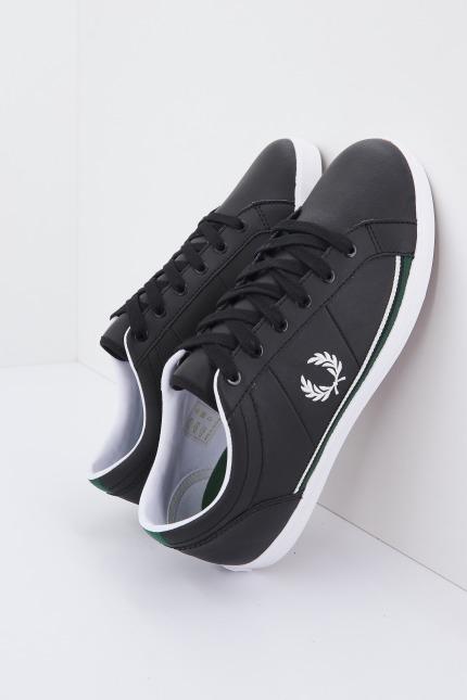 FRED PERRY BASELINE TIPPED en color NEGRO (1)