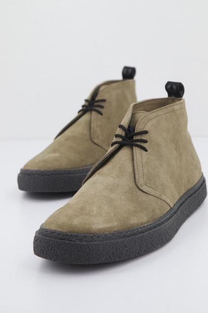 FRED PERRY HAWLEY SUEDE en color VERDE (1)