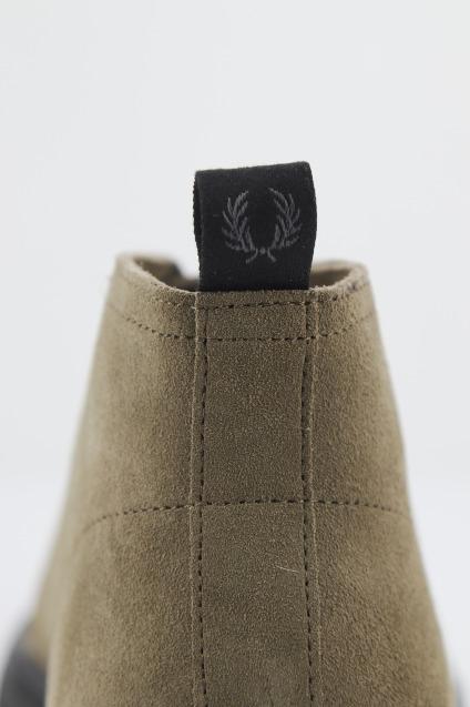FRED PERRY HAWLEY SUEDE en color VERDE (4)
