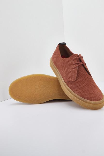 FRED PERRY LINDEN PIQUE EMB.SUE en color BURDEOS (3)