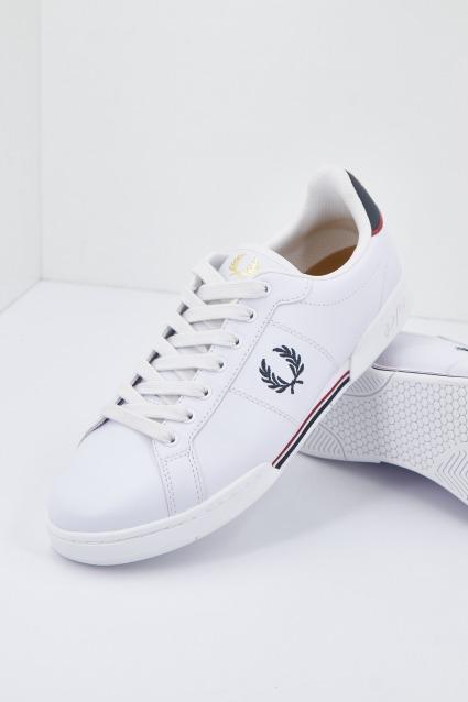 FRED PERRY B LEATHER en color BLANCO (3)
