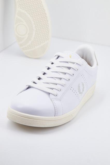 FRED PERRY B LEATHER en color BLANCO (2)