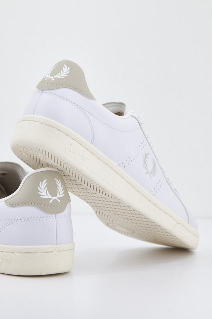 FRED PERRY B LEATHER en color BLANCO (3)