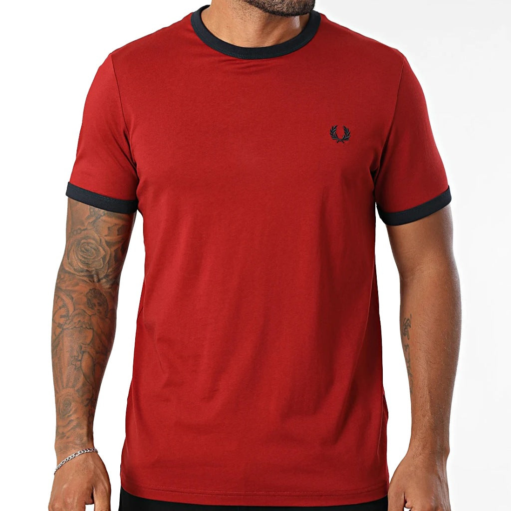 FRED PERRY MFP en color BURDEOS (4)
