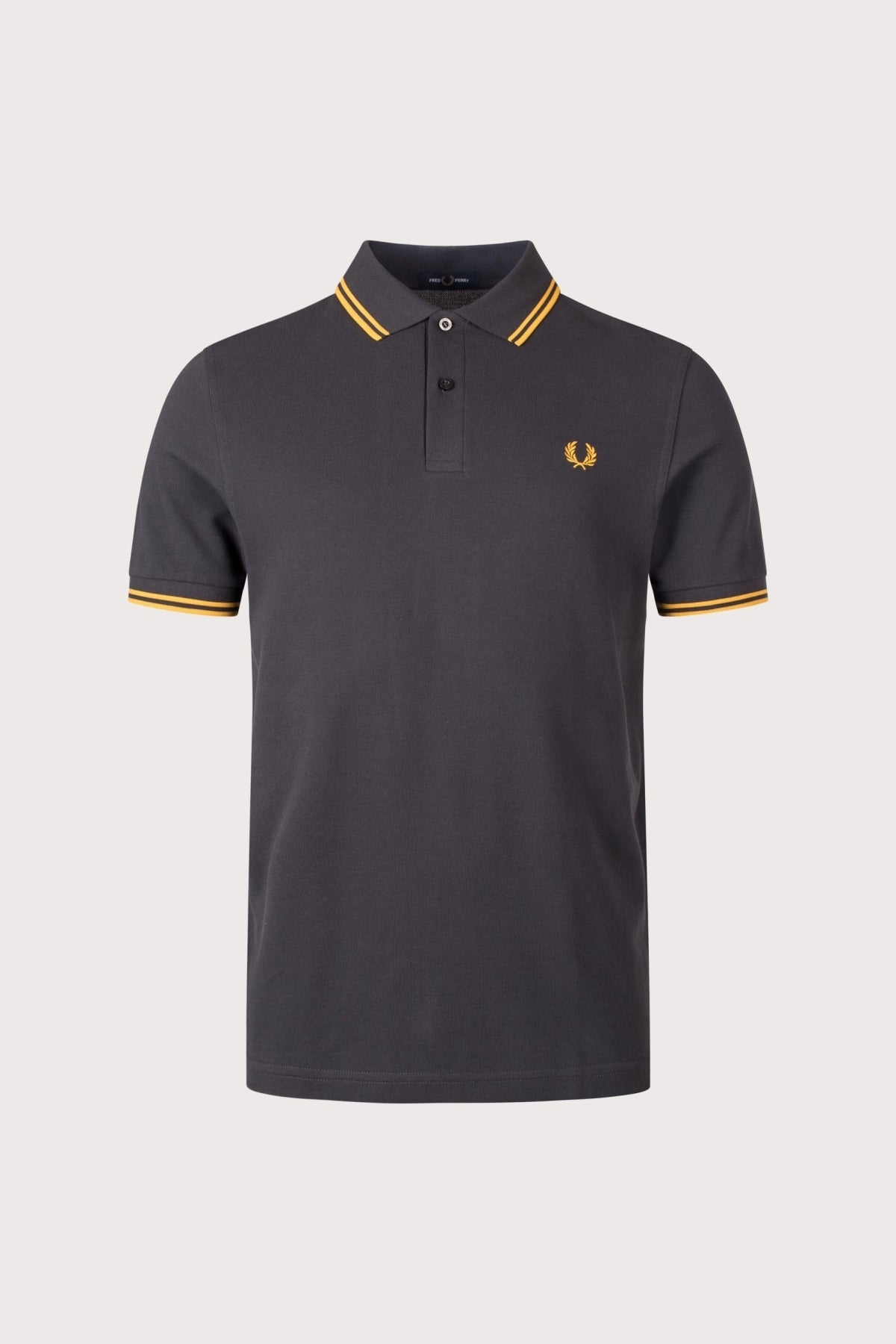 FRED PERRY MFP TWIN TIPPED SHIRT en color GRIS (1)