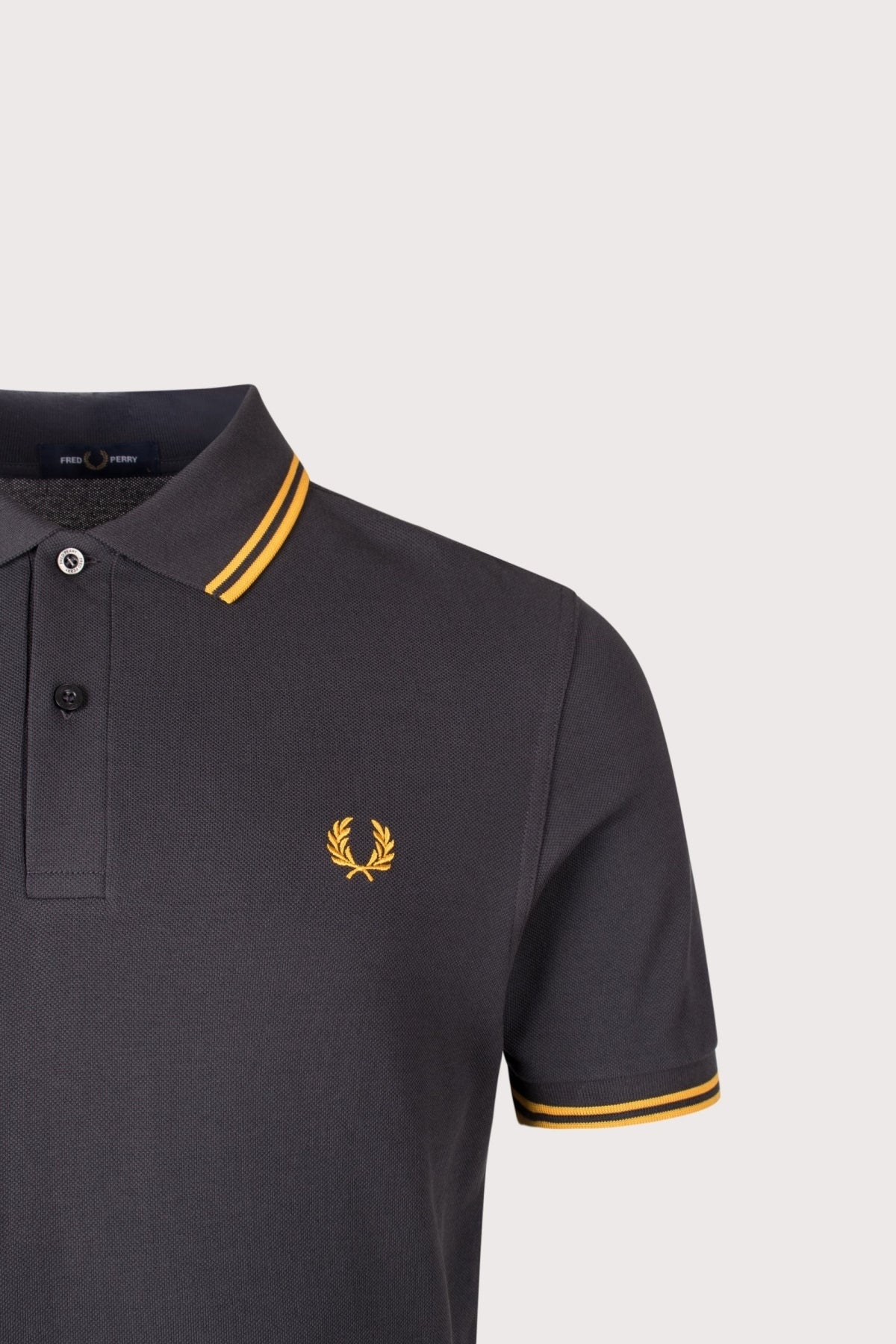 FRED PERRY MFP TWIN TIPPED SHIRT en color GRIS (2)