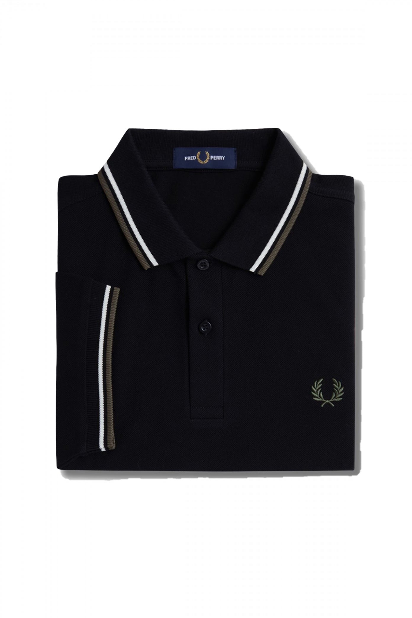 FRED PERRY TWIN TIPPED en color AZUL (1)