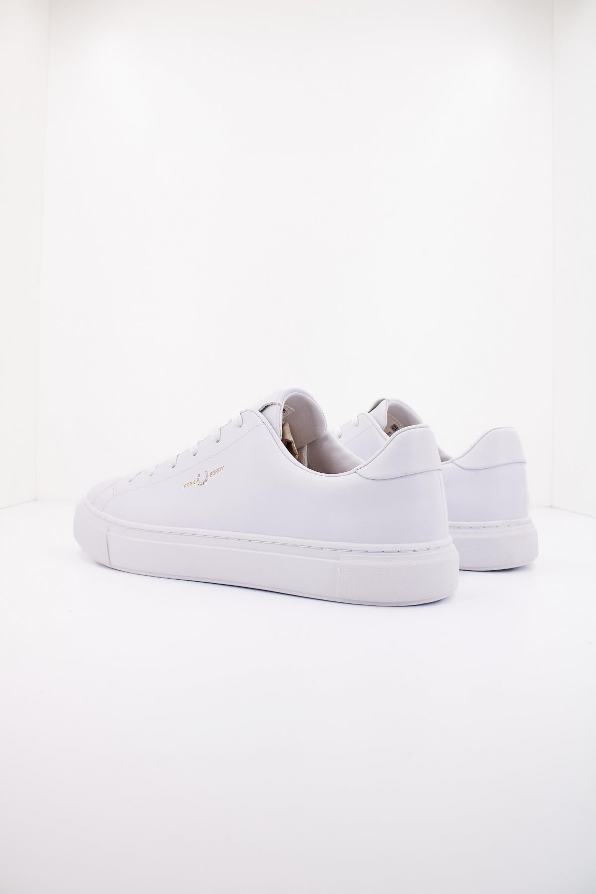 FRED PERRY B LEATHER en color BLANCO (3)