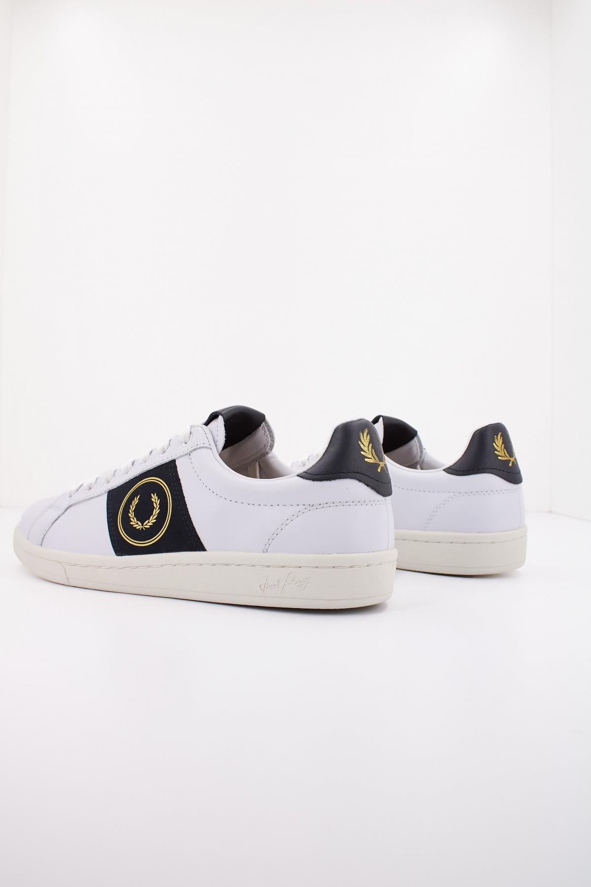FRED PERRY B LEATHER/BRANDE en color BLANCO (3)