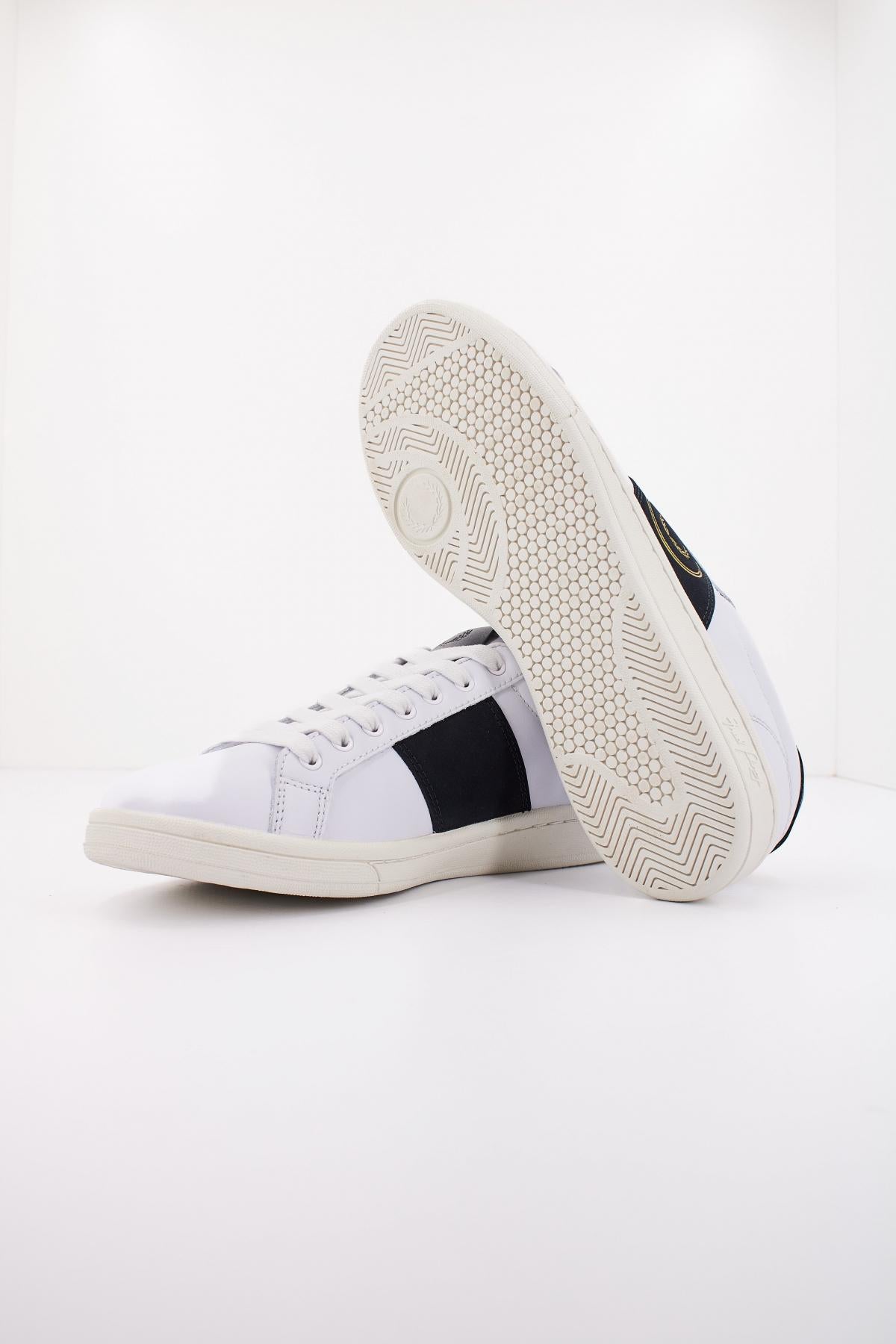FRED PERRY B LEATHER/BRANDE en color BLANCO (4)