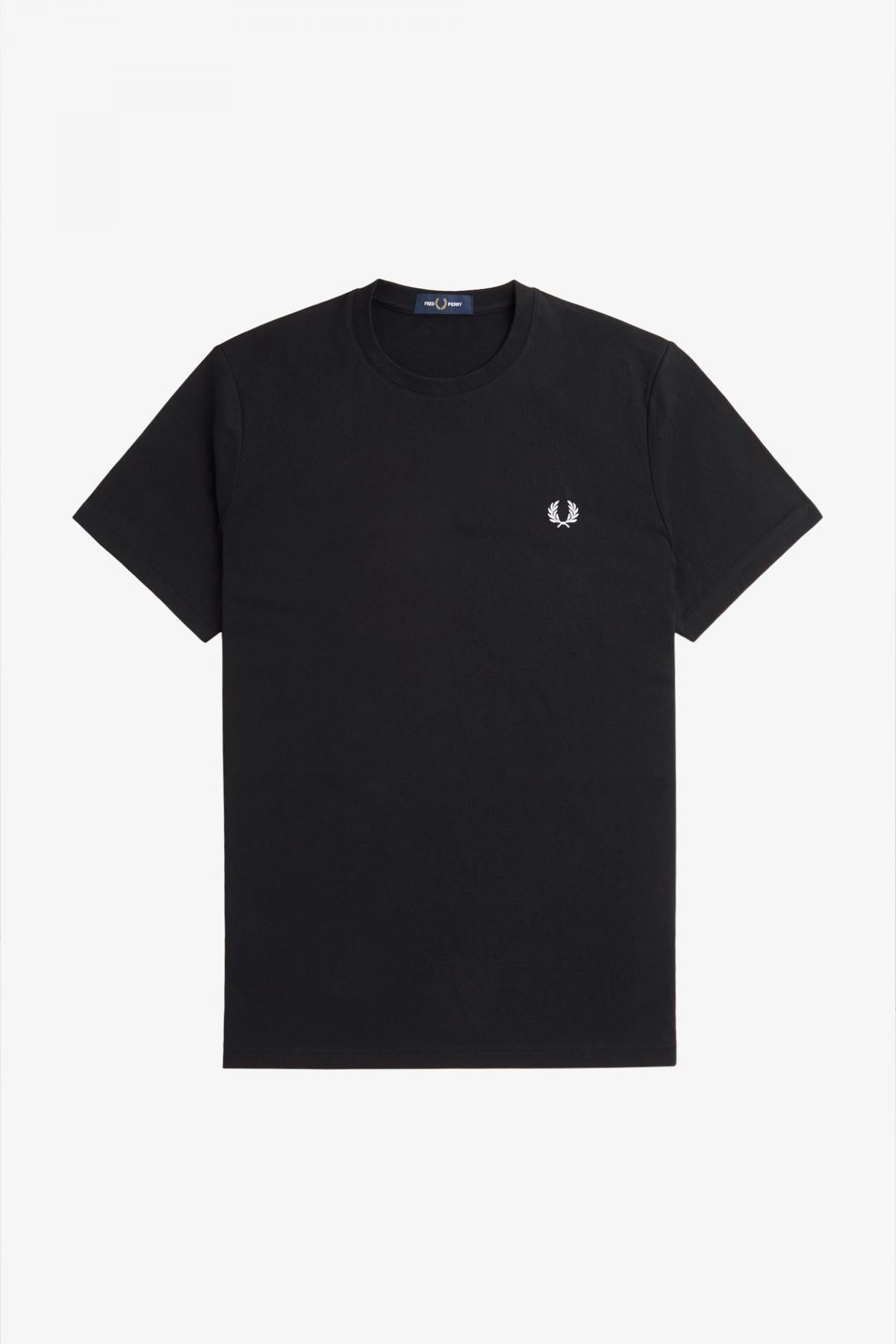 FRED PERRY LAUREL GRAPHIC en color NEGRO (2)