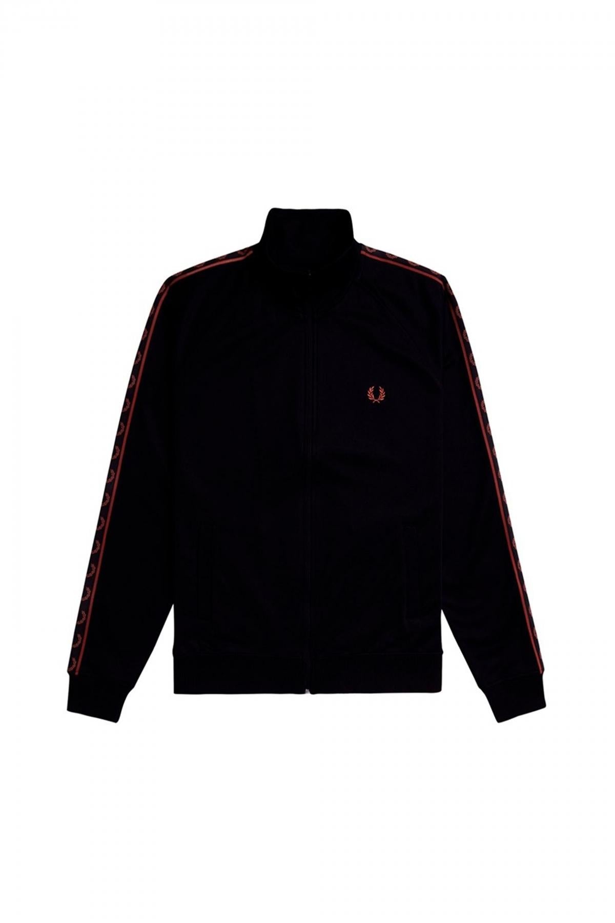FRED PERRY JFP en color NEGRO (2)