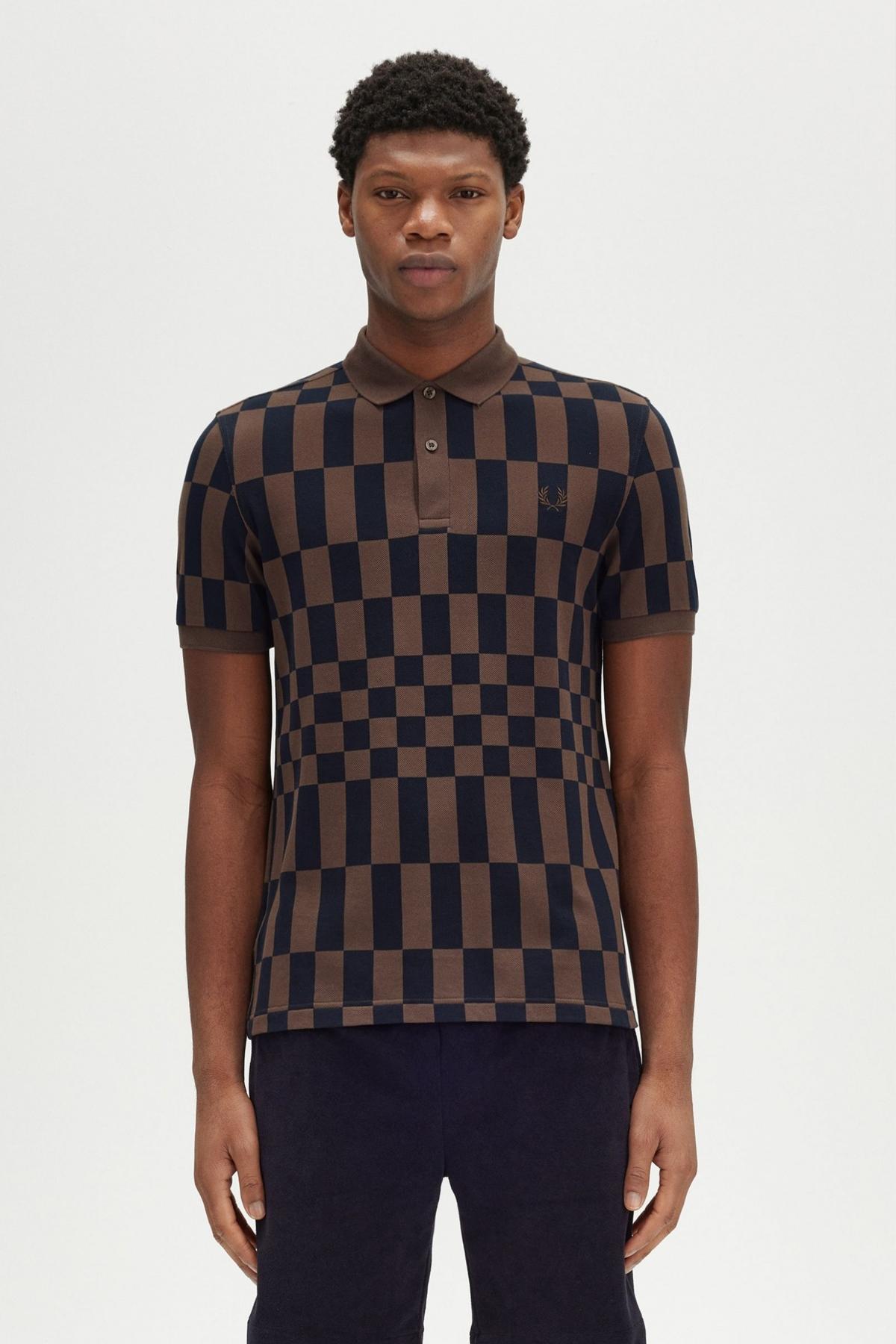 FRED PERRY MFP en color MARRON (1)