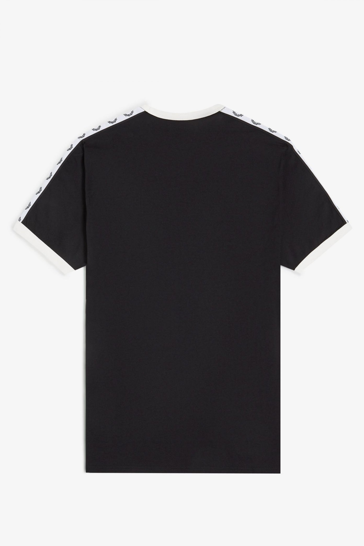 FRED PERRY TAPED RINGER T-SHIRT en color NEGRO (3)