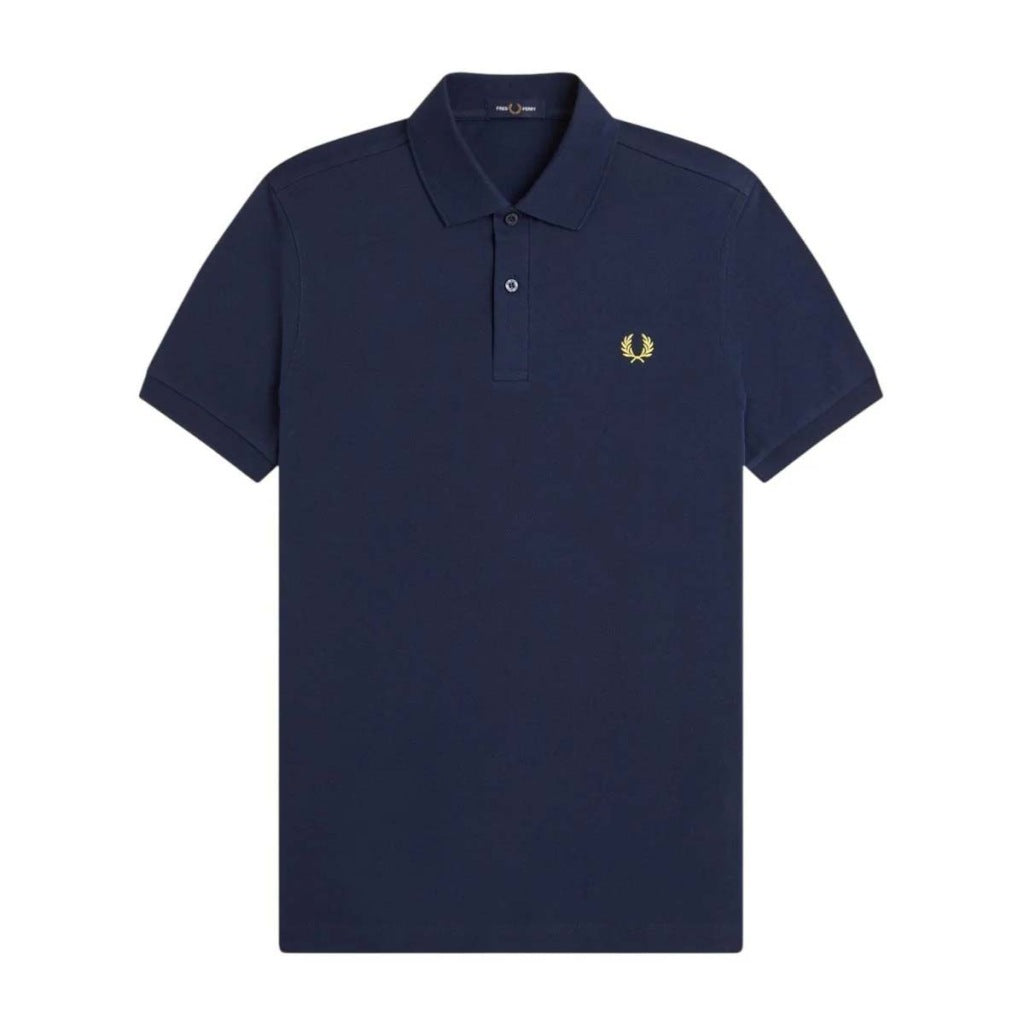 FRED PERRY PLAIN FRED PERRY SHIRT en color AZUL (4)